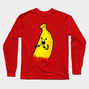 Humor and funky banana Long Sleeve T-Shirt